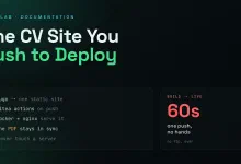 Building a Self-Hosted CV Site with Hugo
