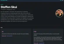Building a Self-Hosted CV Site with Hugo