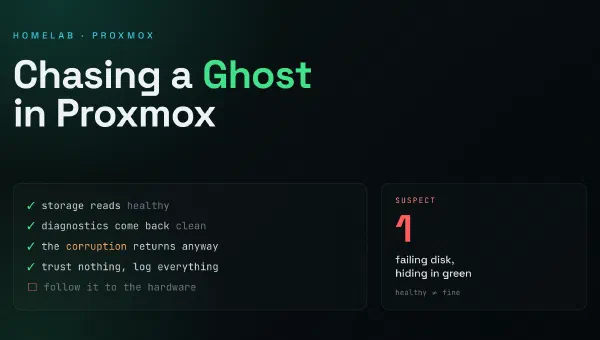 Chasing a Ghost in My Proxmox Cluster