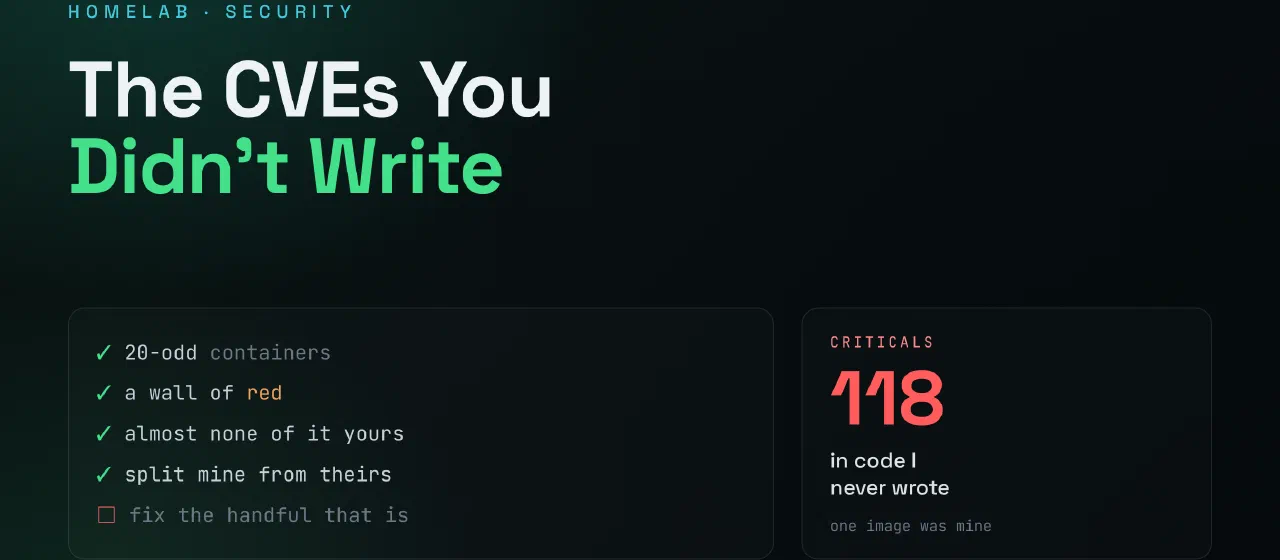 The CVEs You Didn't Write