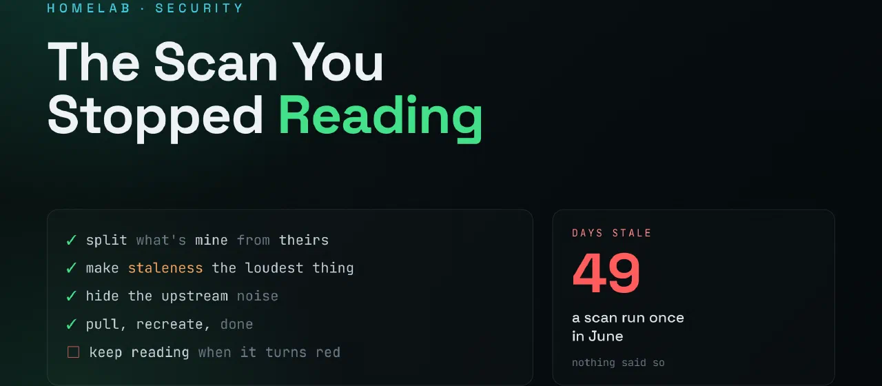 The Scan You Stopped Reading