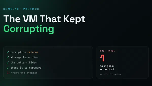 The VM That Kept Corrupting Itself